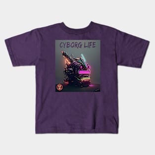 Cyborg Life Issue#1 Kids T-Shirt